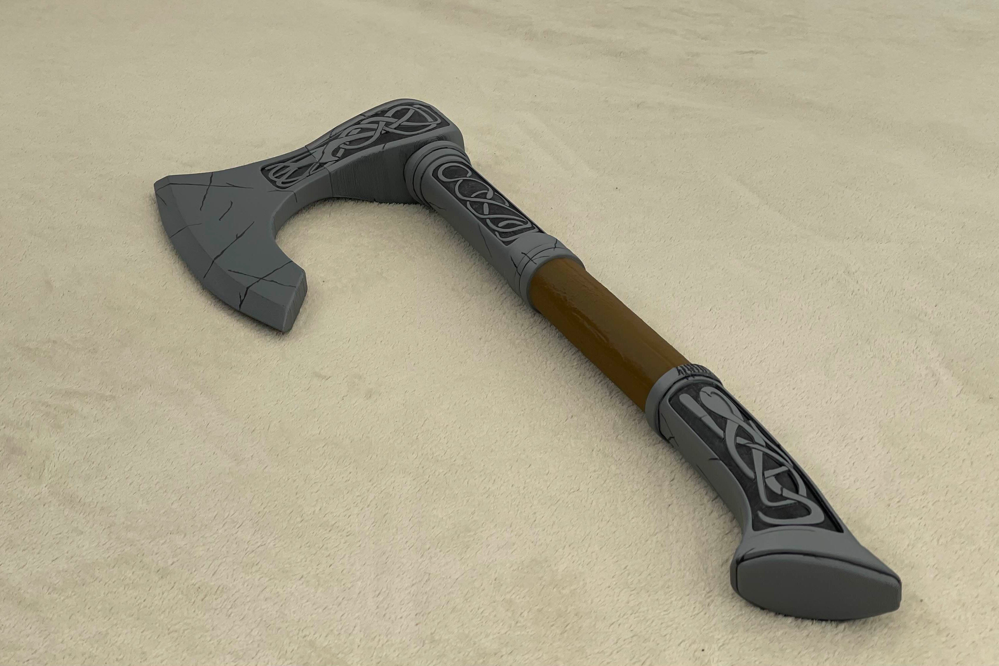 Vikingská sekera z  hry Asasin Valhala