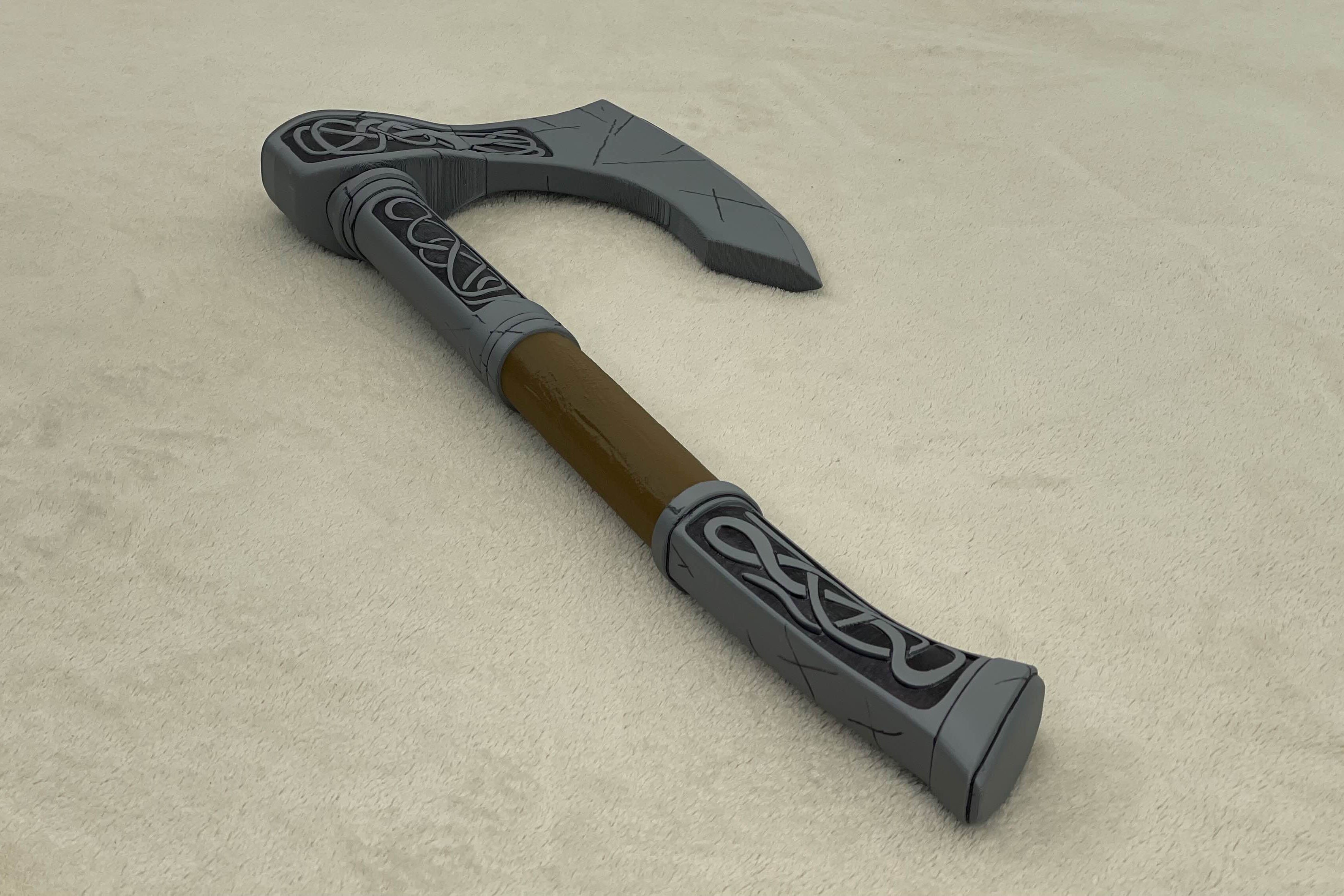 Vikingská sekera z  hry Asasin Valhala