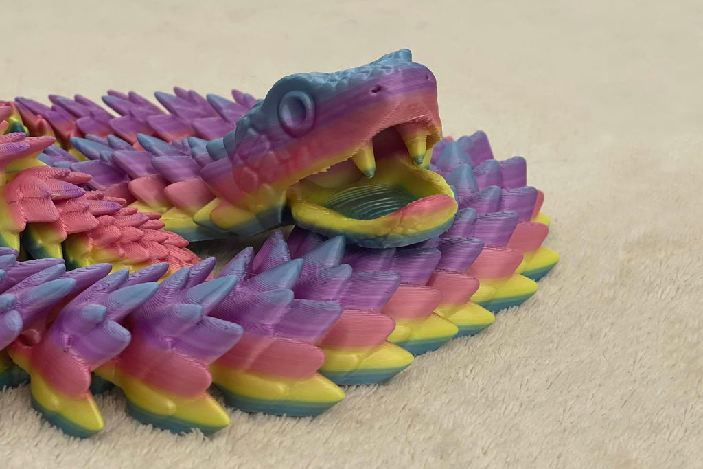 Pohyblivý had s mobilnou čeľusťou