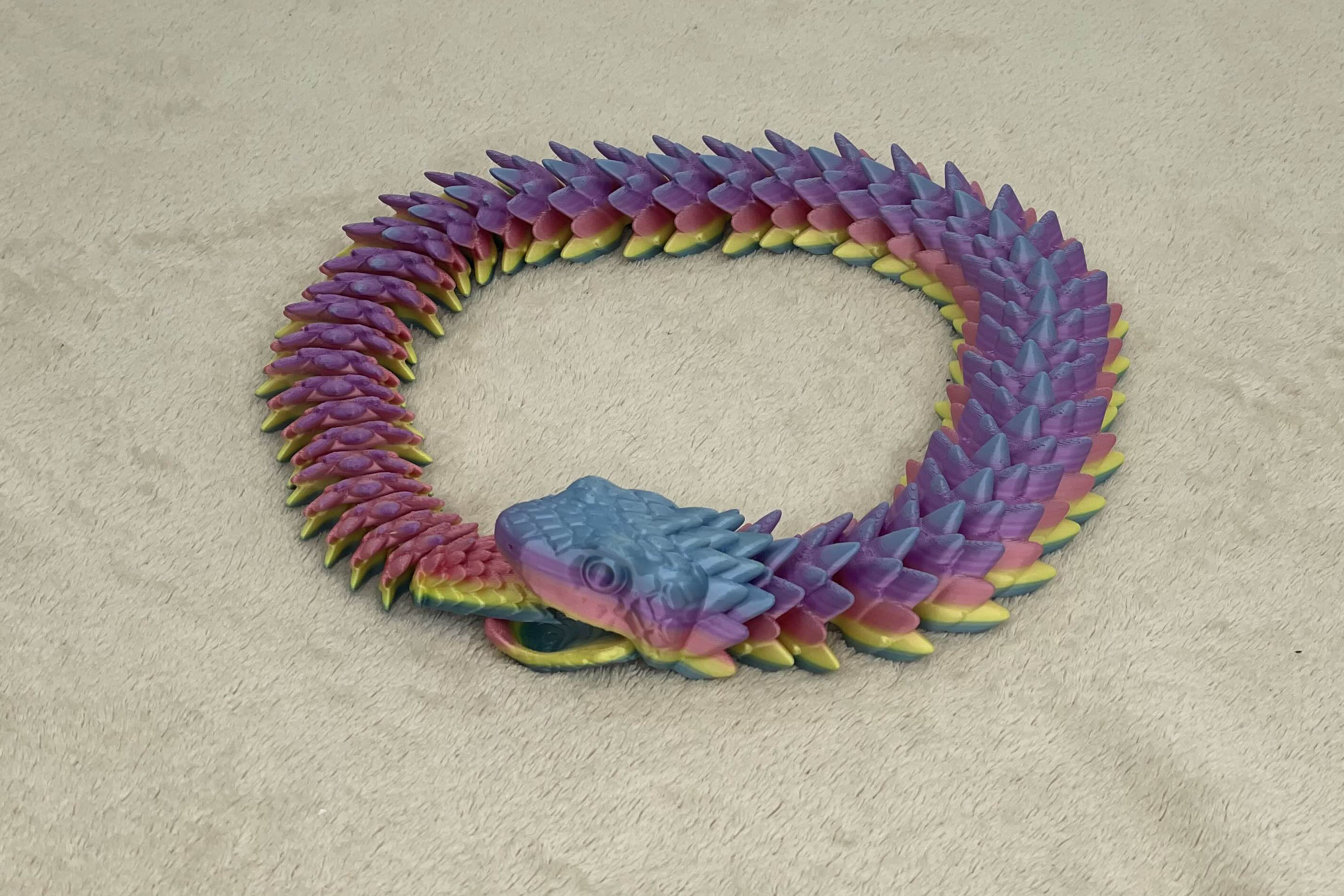 Pohyblivý had s mobilnou čeľusťou