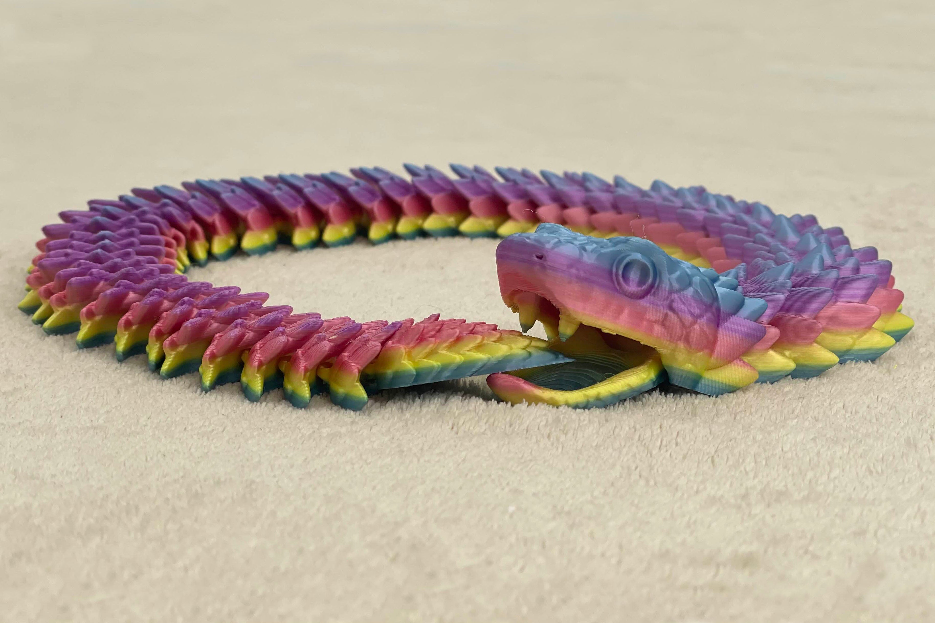 Pohyblivý had s mobilnou čeľusťou