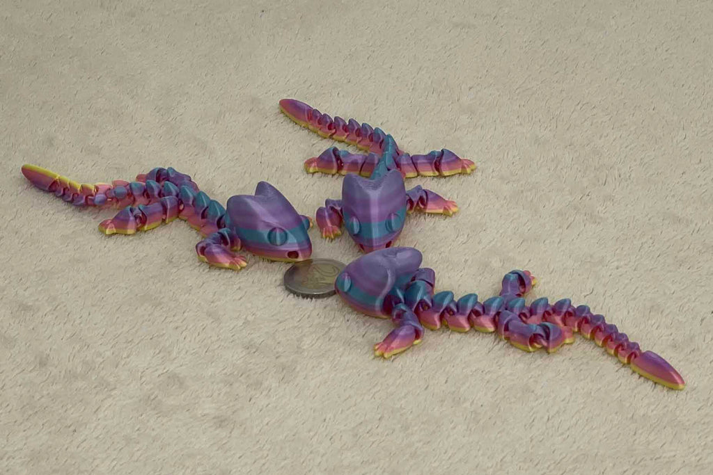 Pohyblivá jašterica - kľúčenka