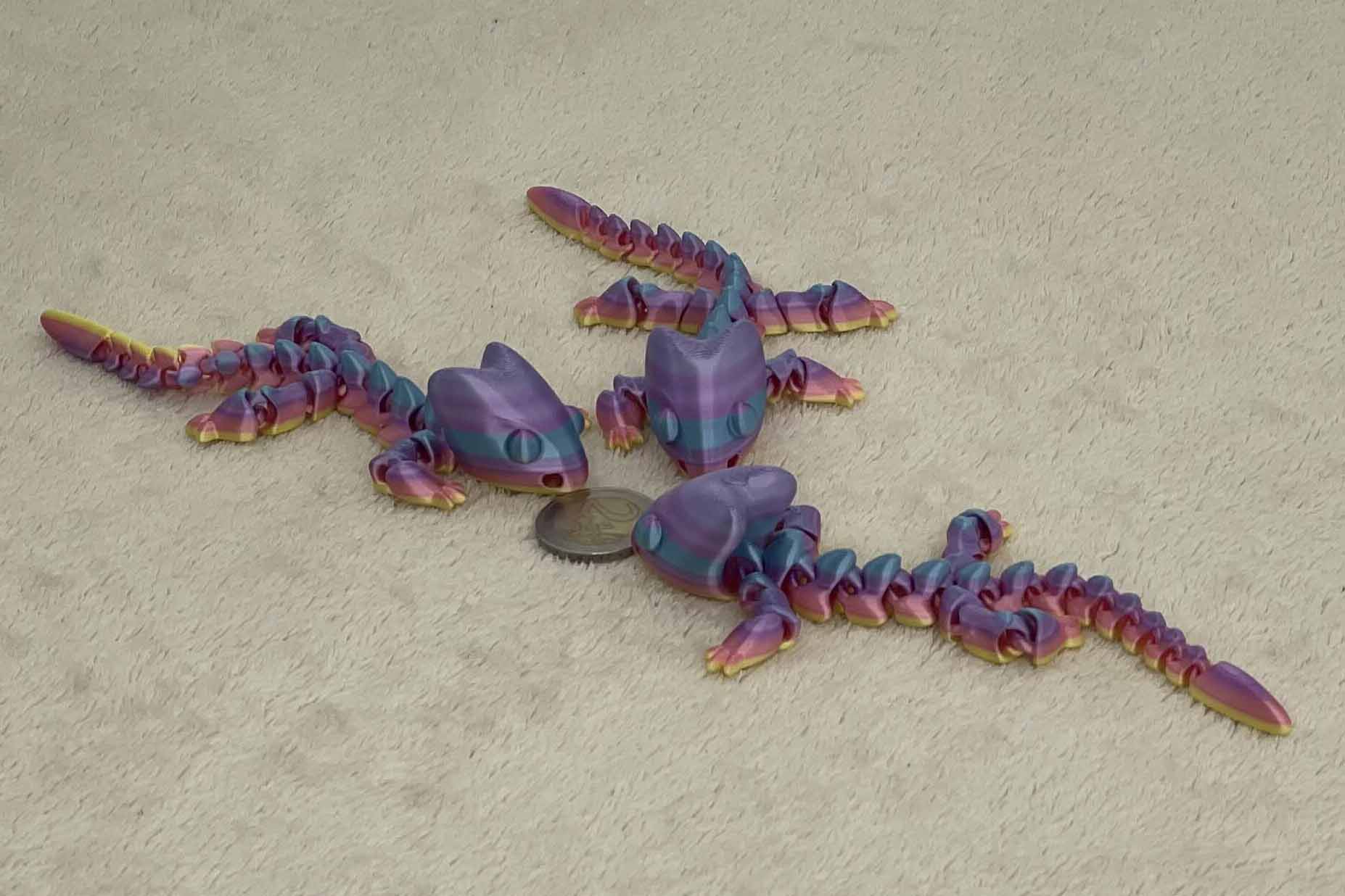 Pohyblivá jašterica - kľúčenka