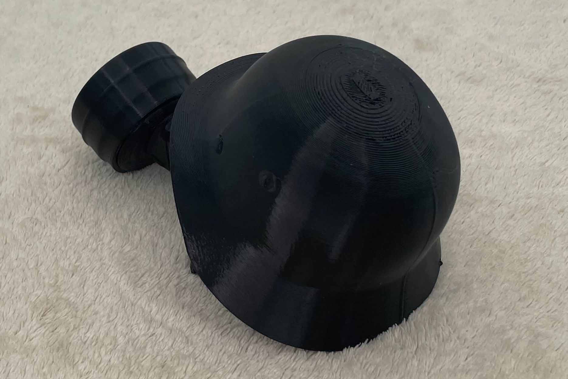 Plynová maska  -  ozdoba na ťažné auta